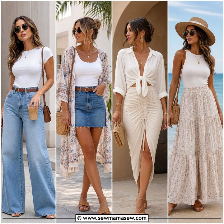 35 Midsize Summer Outfit Ideas for Effortless Style