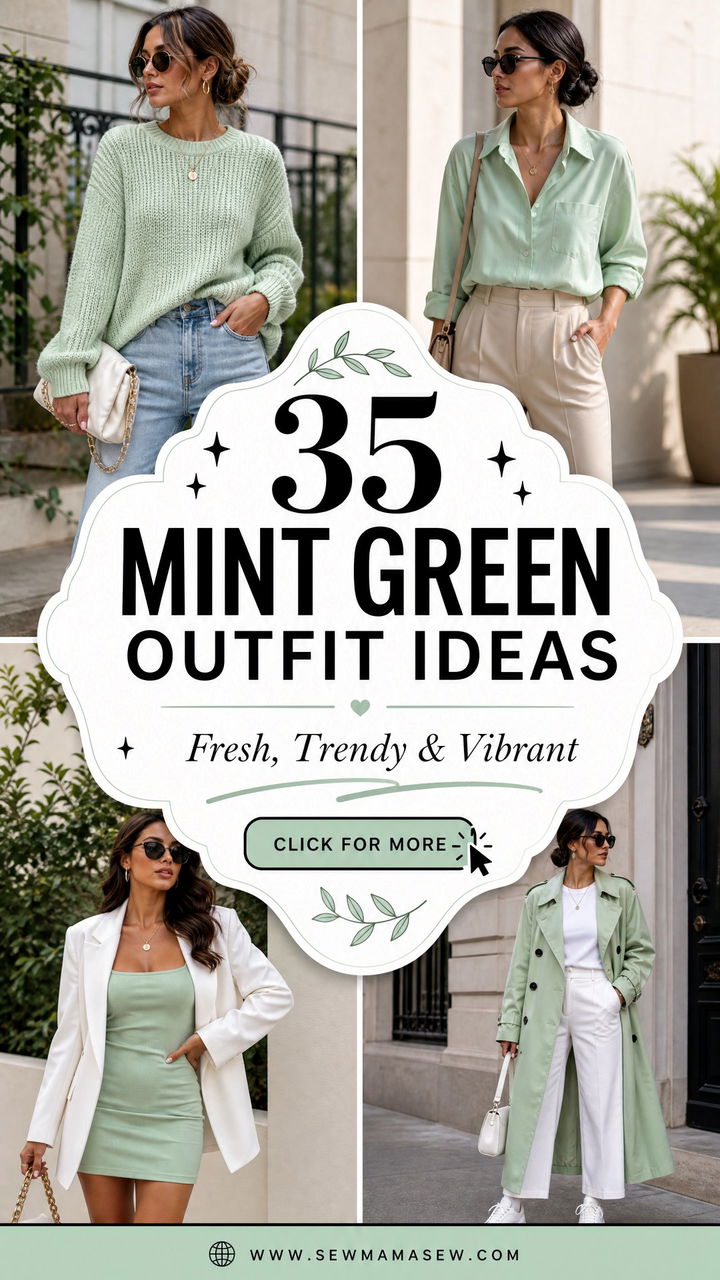 35 Mint Green Outfit Ideas for a Fresh Trendy Look - 35 Mint Green Outfit Ideas for a Fresh, Trendy Look