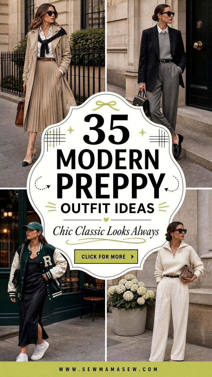 35 Modern Preppy Outfit Ideas for a Chic Classic Look - 35 Modern Preppy Outfit Ideas for a Chic Classic Look