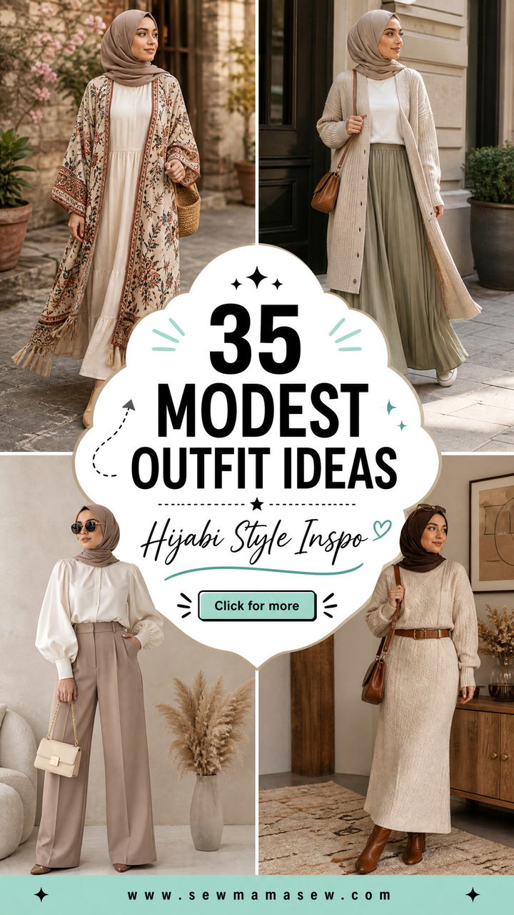35 Modest Outfit Ideas for Hijabis to Try Today - 35 Modest Outfit Ideas for Hijabis to Try Today