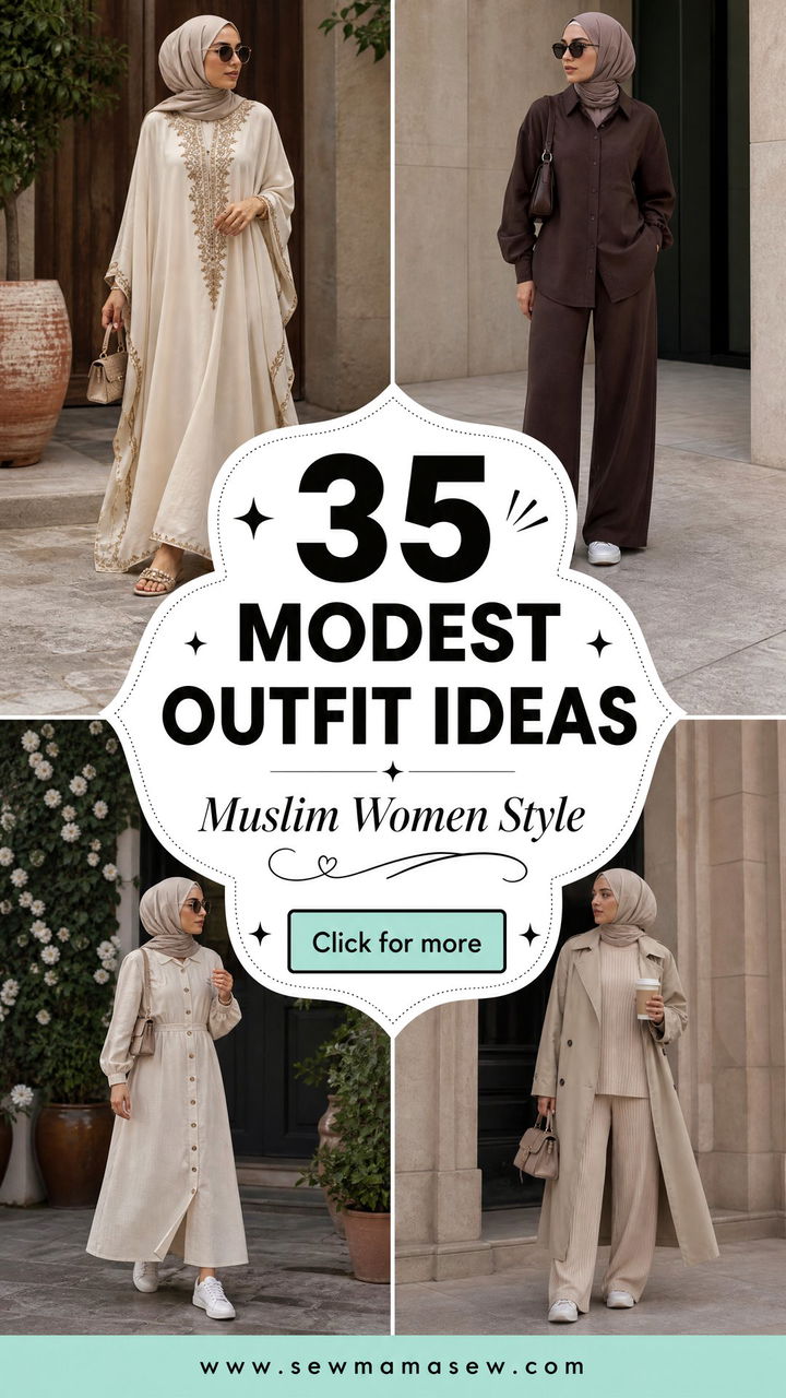 35 Modest Outfit Ideas for Muslim Women to Try - 35 Modest Outfit Ideas for Muslim Women to Try