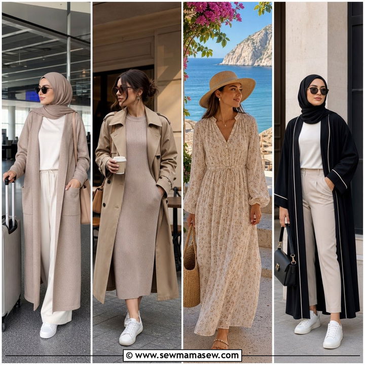 35 Modest Outfit Ideas for Travel: Chic & Comfy