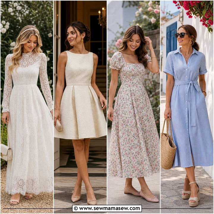 35 Modest Outfit Ideas for Wedding Guest Style