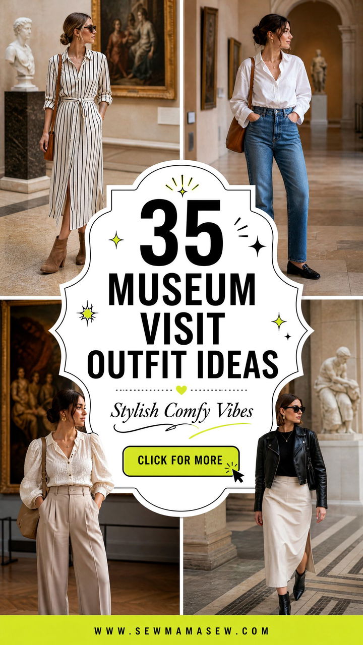 35 Museum Visit Outfit Ideas Stylish and Comfy Looks - 35 Museum Visit Outfit Ideas: Stylish & Comfy Looks
