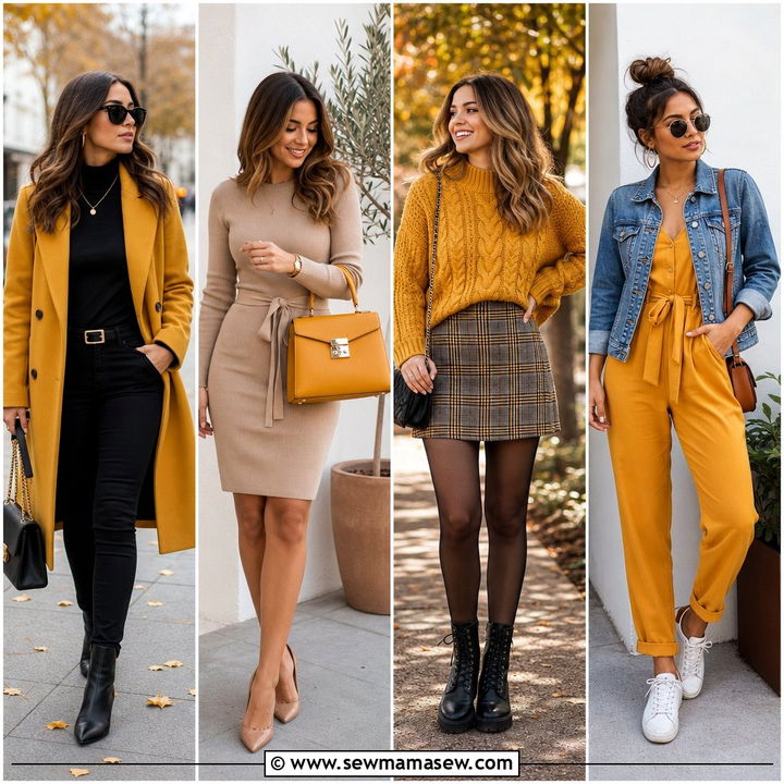 35 Mustard Outfit Ideas: Bold & Stylish Color Looks
