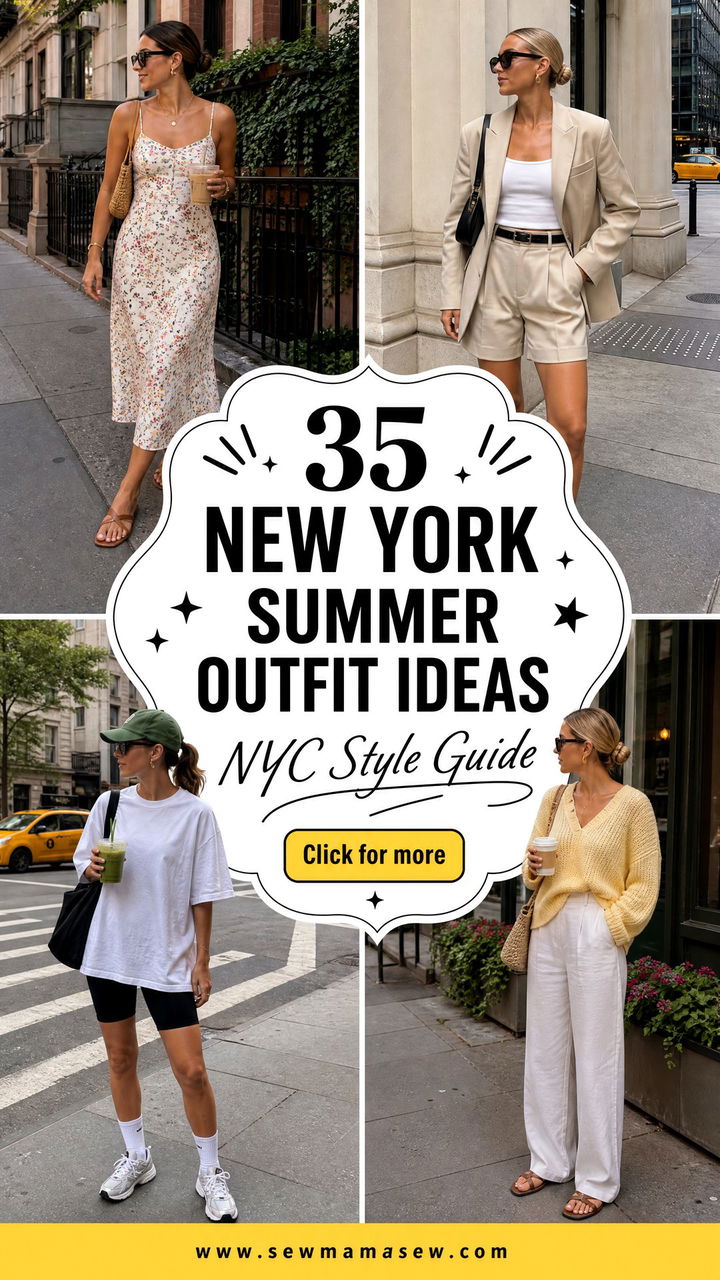 35 New York Summer Outfit Ideas NYC Style Guide - 35 New York Summer Outfit Ideas: NYC Style Guide