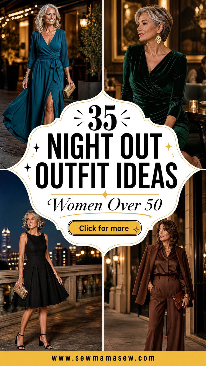 35 Night Out Outfit Ideas Women Over 50 Adore - 35 Night Out Outfit Ideas Women Over 50 Adore