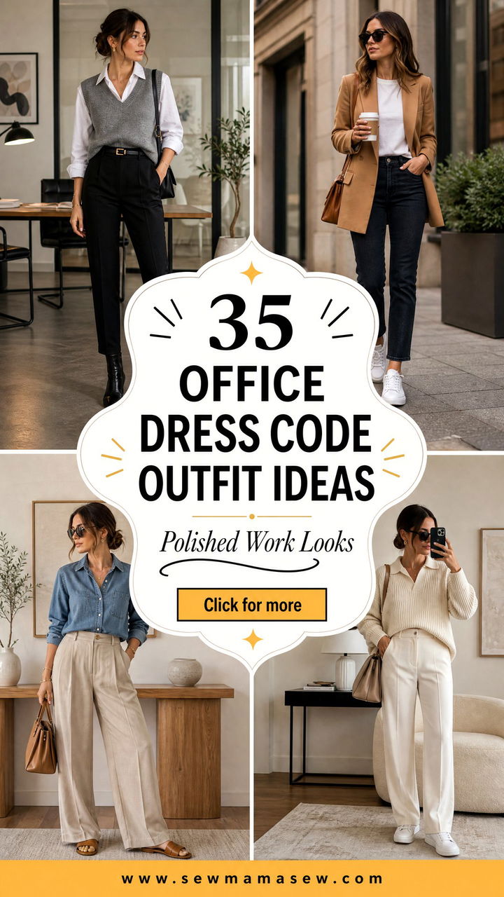 35 Office Dress Code Outfit Ideas Polished Looks - 35 Office Dress Code Outfit Ideas: Polished Looks