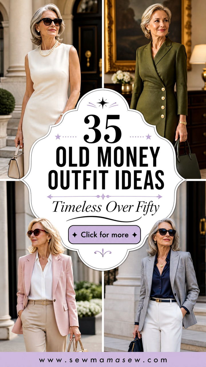 35 Old Money Outfit Ideas for Women Over 50 - 35 Old Money Outfit Ideas for Women Over 50
