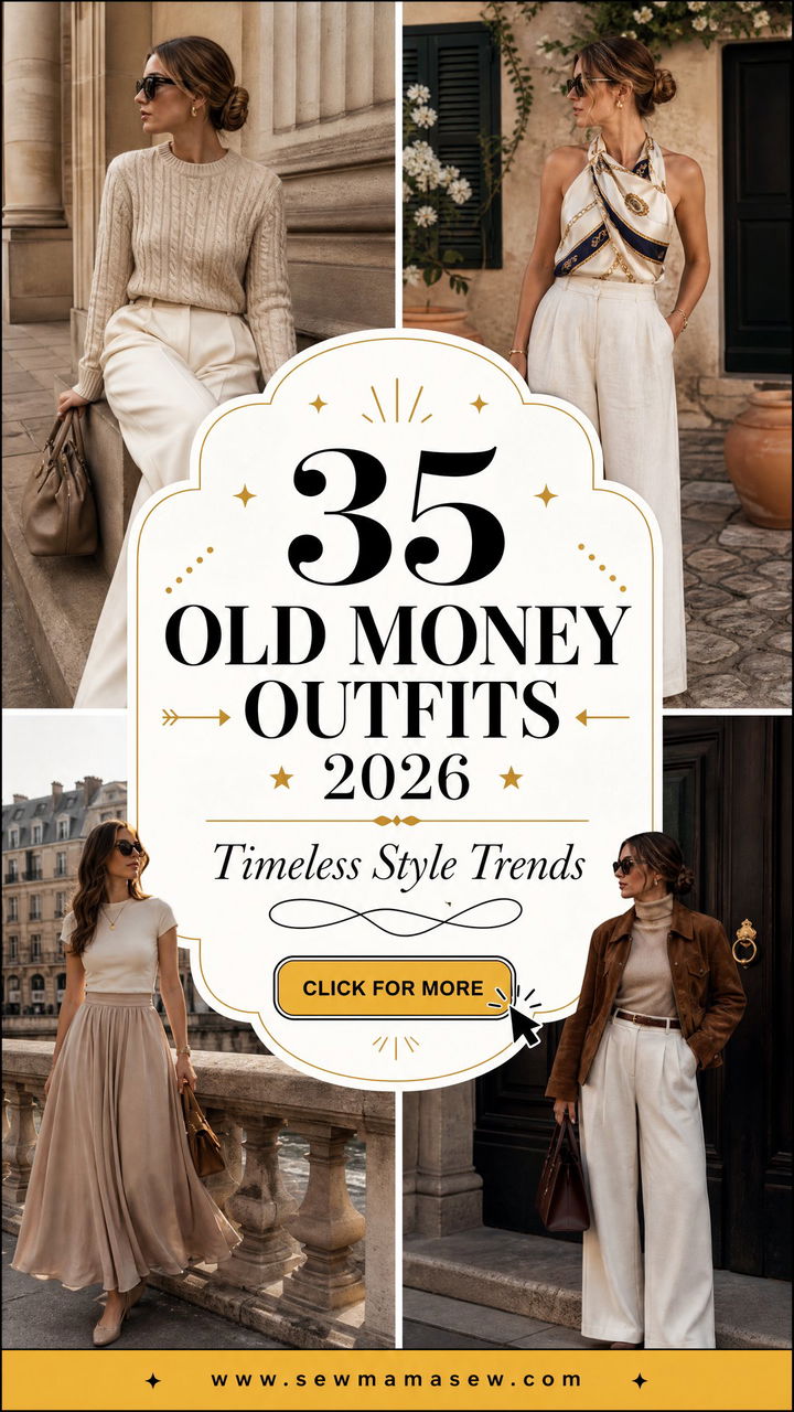 35 Old Money Outfits 2026 Timeless Style Trends - 35 Old Money Outfits 2026: Timeless Style Trends