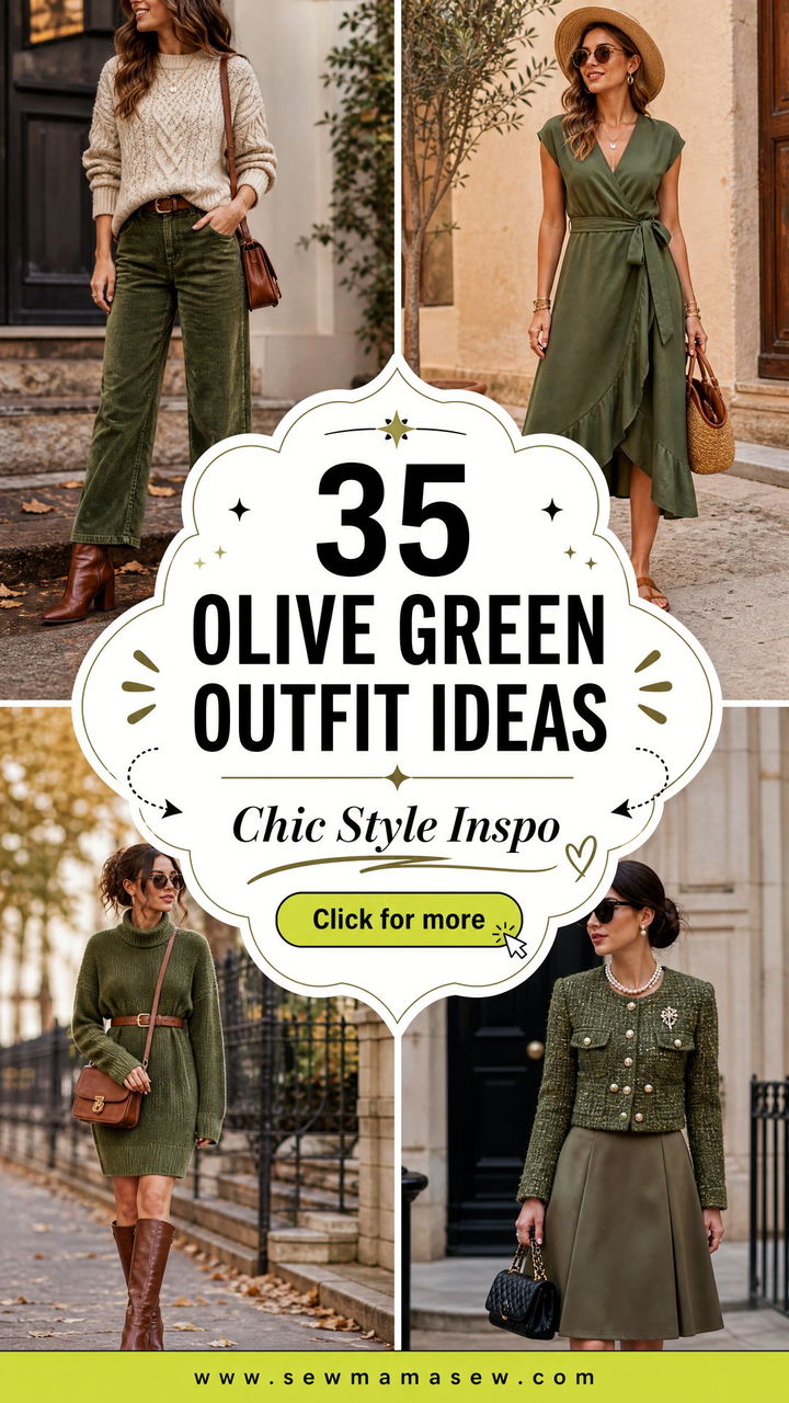 35 Olive Green Outfit Ideas Chic Style Inspiration - 35 Olive Green Outfit Ideas: Chic Style Inspiration