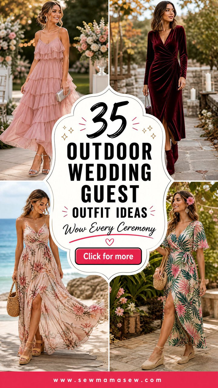 35 Outdoor Wedding Guest Outfit Ideas to Wow in 2026 - 35 Outdoor Wedding Guest Outfit Ideas to Wow in 2026