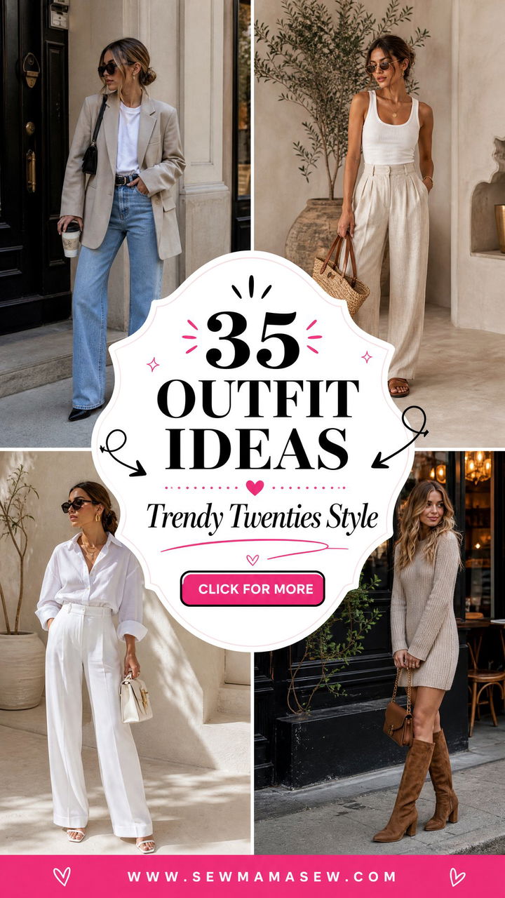 35 Outfit Ideas for Women in Their 20s to Try - 35 Outfit Ideas for Women in Their 20s to Try