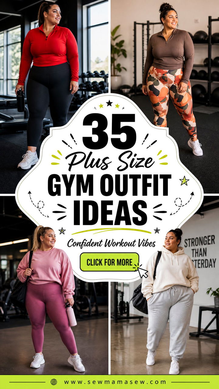 35 Plus Size Gym Outfit Ideas for Confident Workouts - 35 Plus Size Gym Outfit Ideas for Confident Workouts