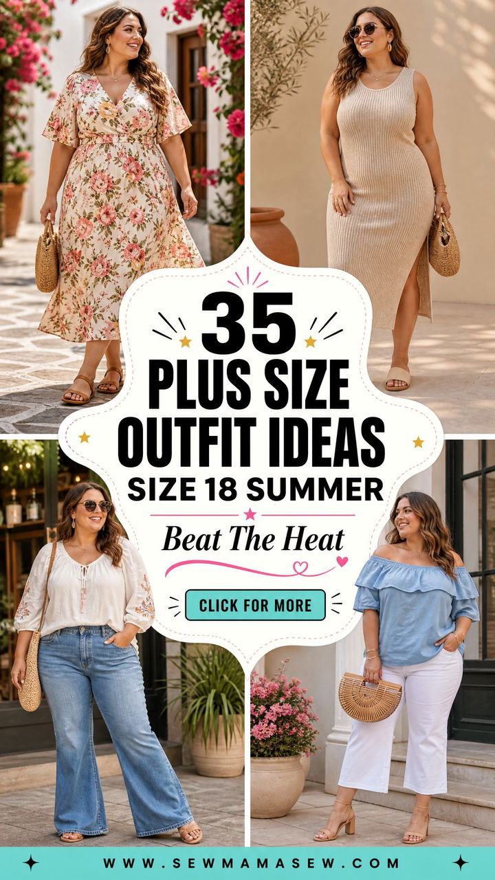 35 Plus Size Outfit Ideas Size 18 Summer to Beat the Heat - 35 Plus Size Outfit Ideas Size 18 Summer to Beat the Heat