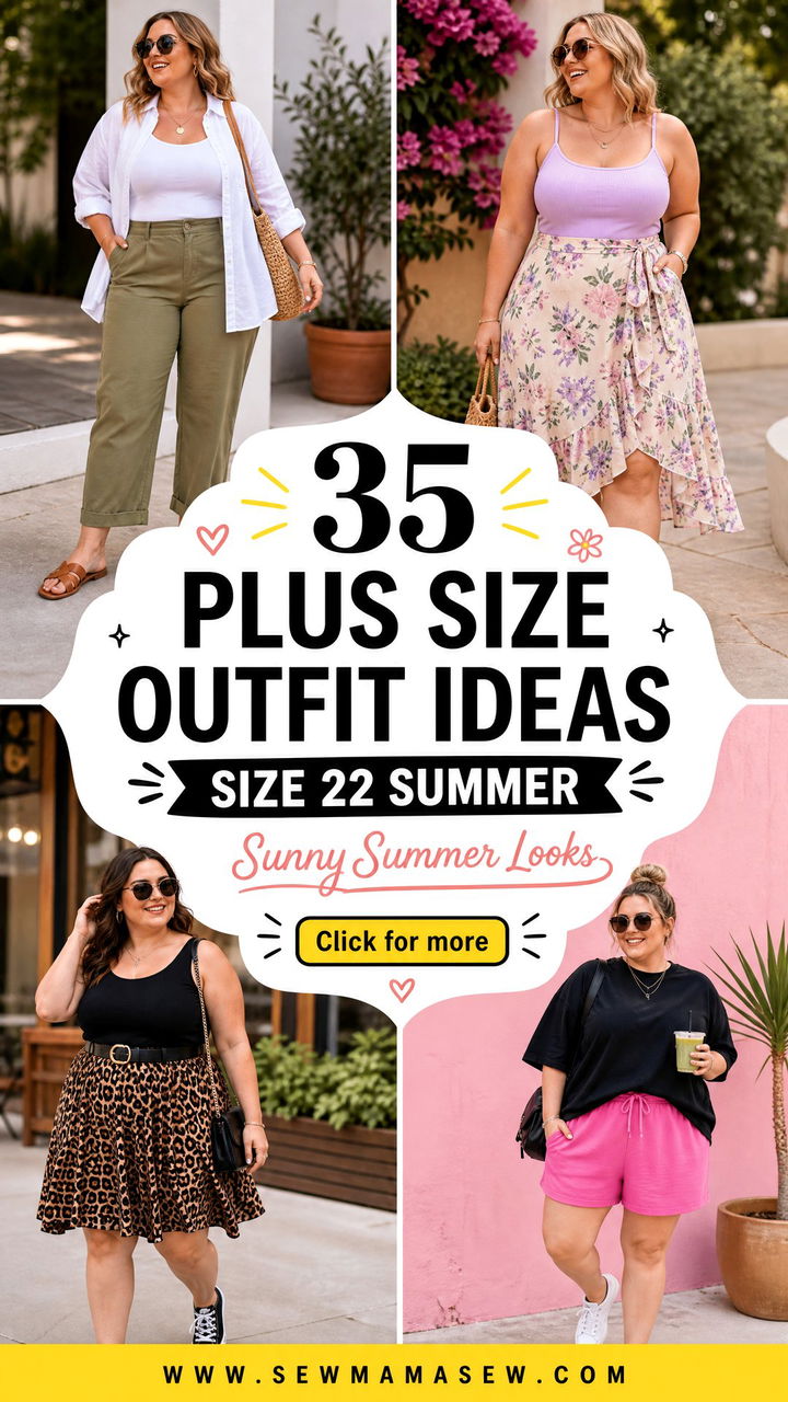 35 Plus Size Outfit Ideas Size 22 Summer Looks to Try - 35 Plus Size Outfit Ideas Size 22 Summer Looks to Try