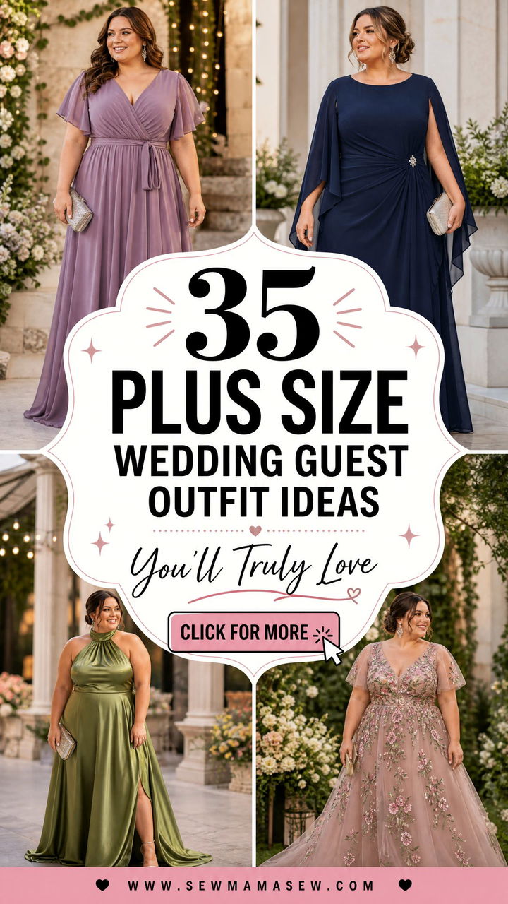 35 Plus Size Wedding Guest Outfit Ideas Youll Love - 35 Plus Size Wedding Guest Outfit Ideas You'll Love