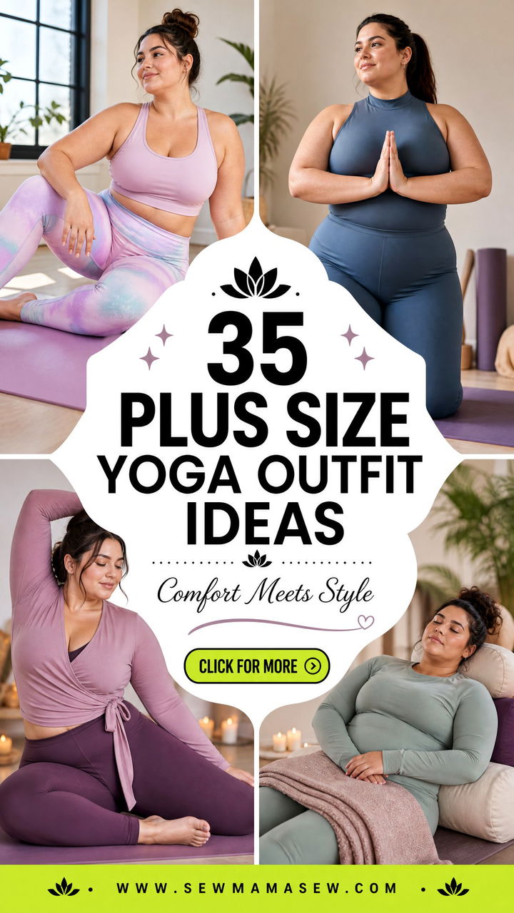 35 Plus Size Yoga Outfit Ideas for Comfort and Style - 35 Plus Size Yoga Outfit Ideas for Comfort and Style