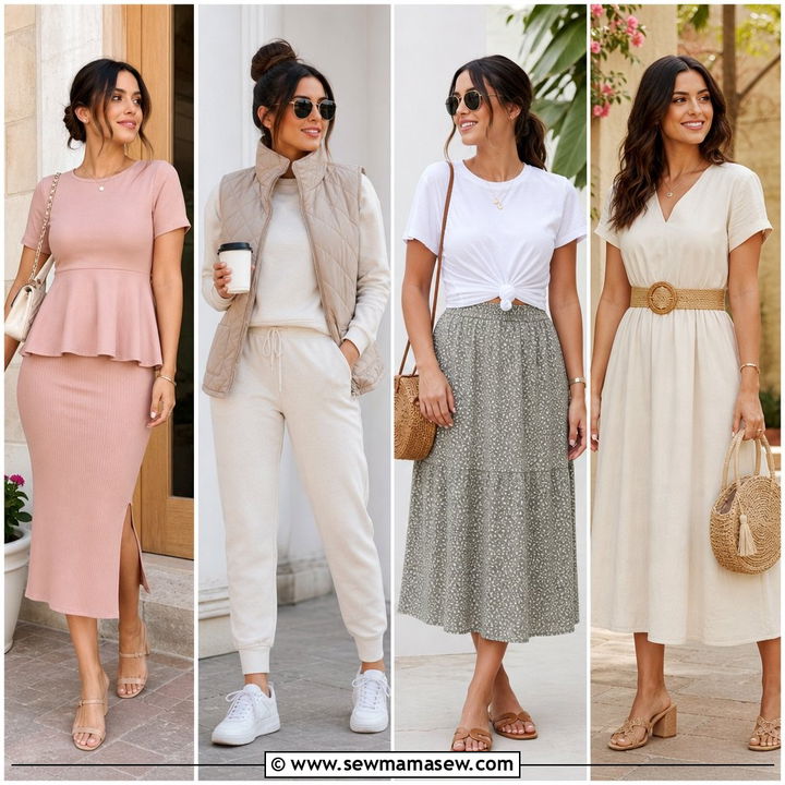 35 Postpartum Outfit Ideas Plus Size & Comfy Chic