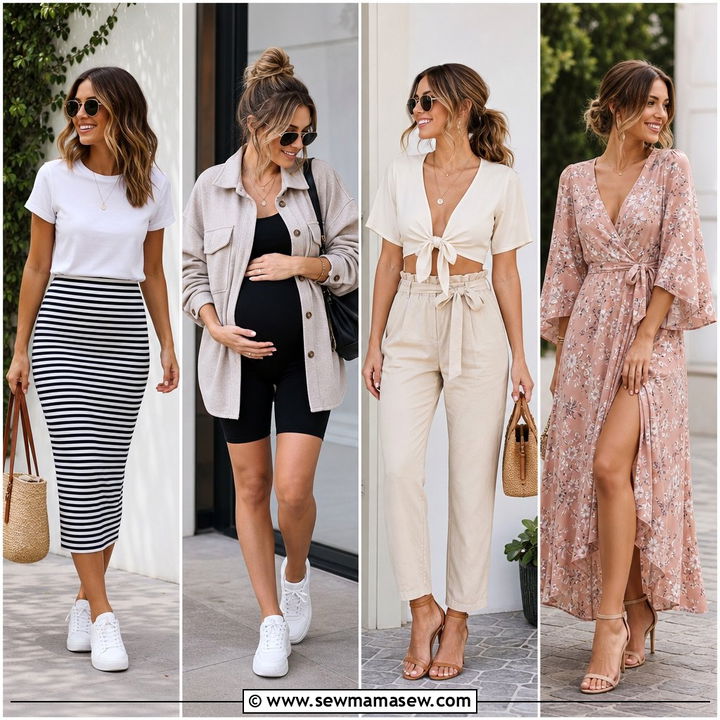 35 Pregnancy Outfit Ideas for Stylish Bumps