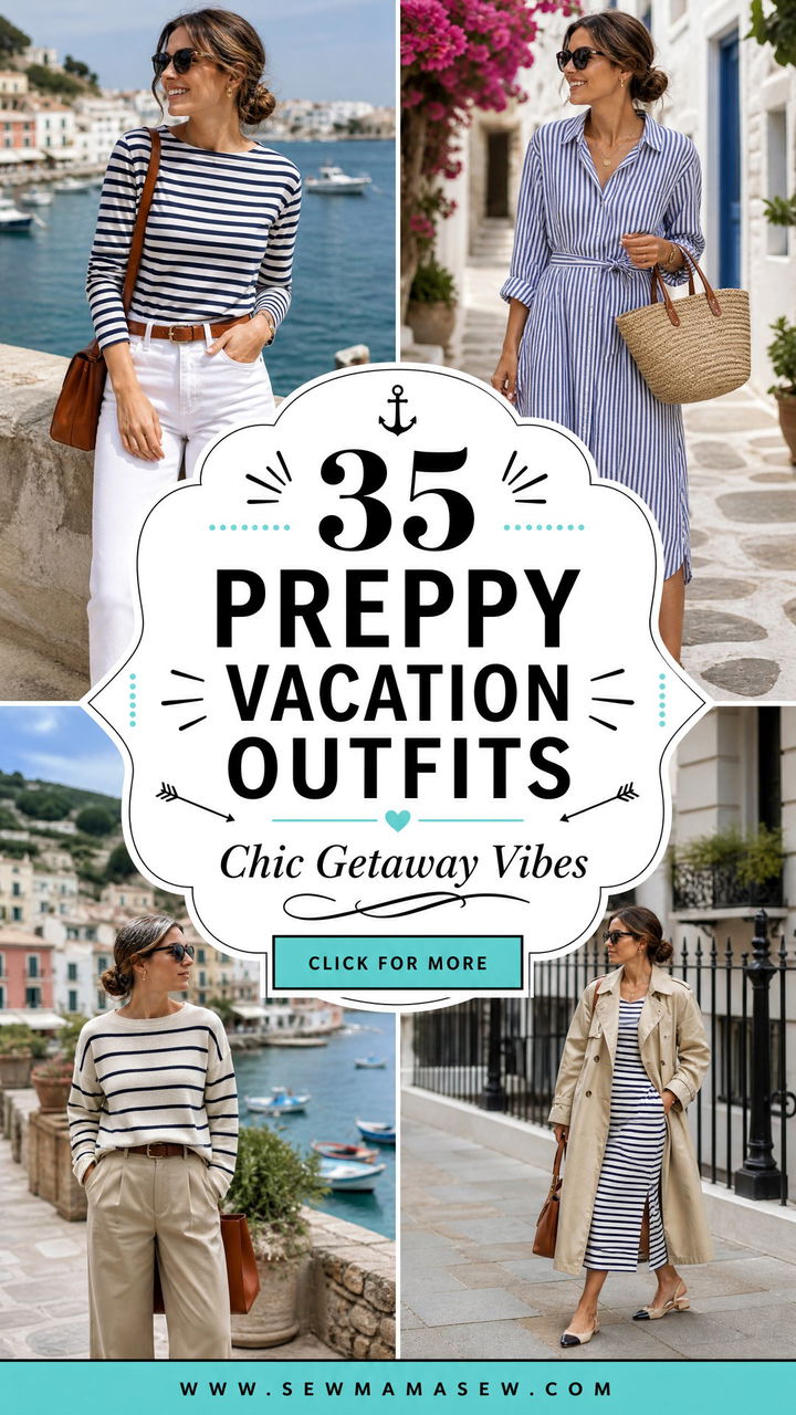 35 Preppy Vacation Outfits for a Chic Getaway - 35 Preppy Vacation Outfits for a Chic Getaway