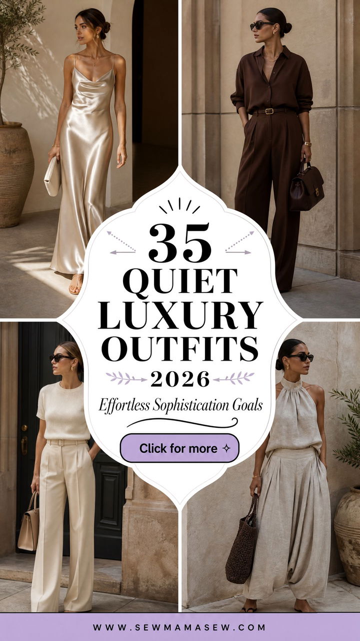 35 Quiet Luxury Outfits 2026 for Effortless Sophistication - 35 Quiet Luxury Outfits 2026 for Effortless Sophistication