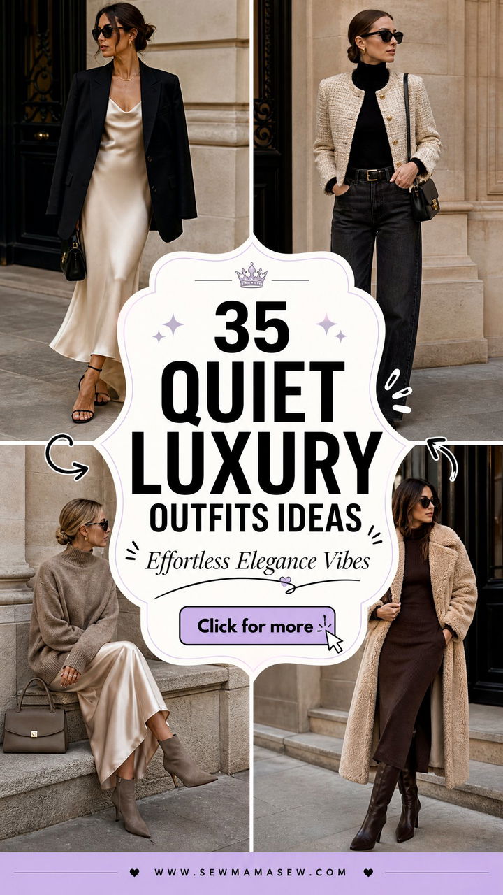 35 Quiet Luxury Outfits Ideas for Effortless Elegance - 35 Quiet Luxury Outfits Ideas for Effortless Elegance