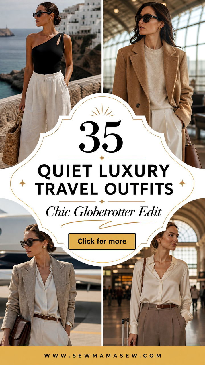 35 Quiet Luxury Travel Outfits for Chic Globetrotters - 35 Quiet Luxury Travel Outfits for Chic Globetrotters