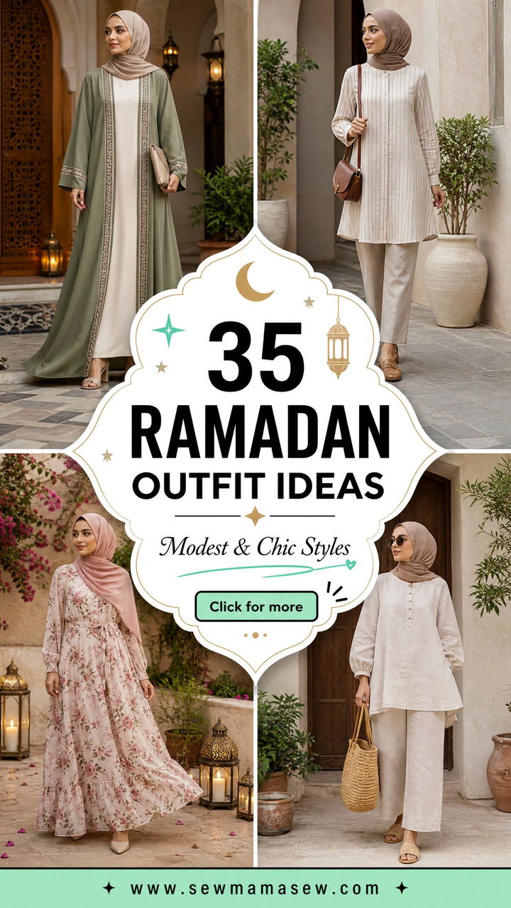 35 Ramadan Outfit Ideas for Women to Look Modest and Chic - 35 Ramadan Outfit Ideas for Women to Look Modest & Chic