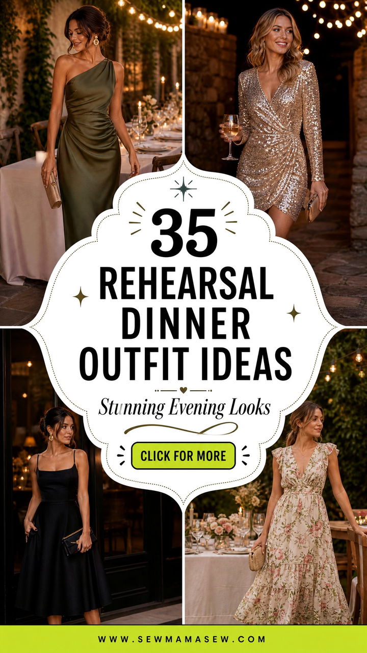 35 Rehearsal Dinner Outfit Ideas for a Stunning Look - 35 Rehearsal Dinner Outfit Ideas for a Stunning Look