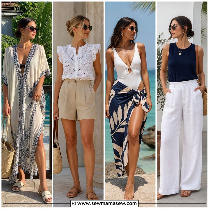 35 Resort Vacation Outfits for Women Over 40