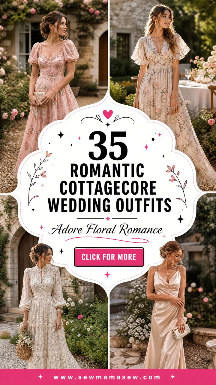 35 Romantic Cottagecore Wedding Guest Outfits to Adore - 35 Romantic Cottagecore Wedding Guest Outfits to Adore