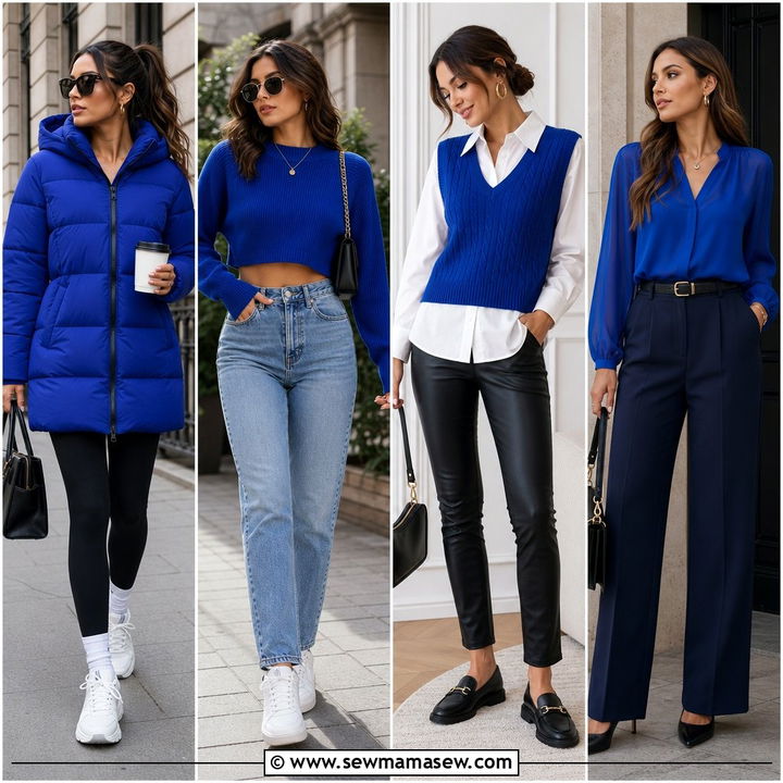 35 Royal Blue Outfit Ideas to Make a Bold Statement
