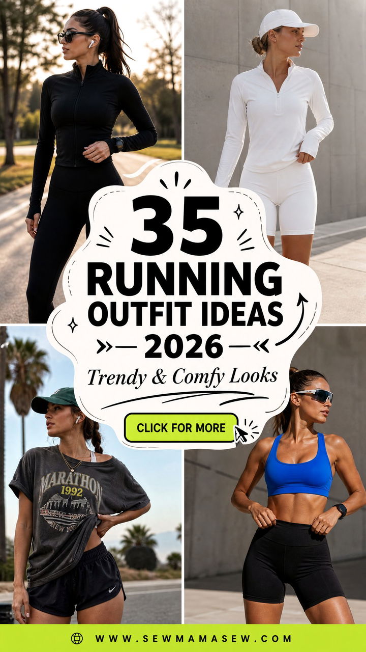 35 Running Outfit Ideas 2026 Trendy and Comfy Looks - 35 Running Outfit Ideas 2026: Trendy & Comfy Looks