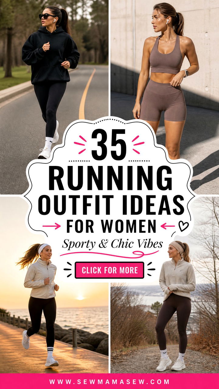 35 Running Outfit Ideas for Women Sporty and Chic - 35 Running Outfit Ideas for Women: Sporty & Chic