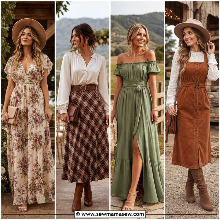 35 Rustic Wedding Guest Outfits for a Charming Look