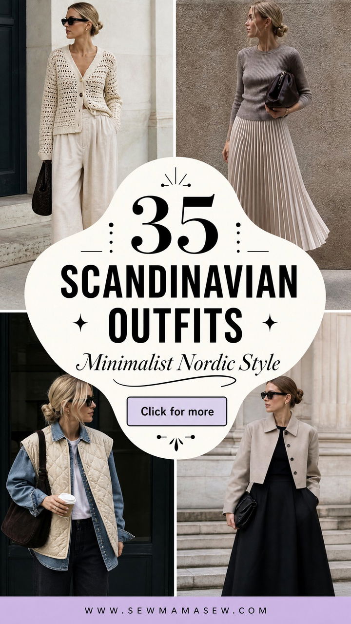35 Scandinavian Outfits for Women Minimalist Style - 35 Scandinavian Outfits for Women: Minimalist Style