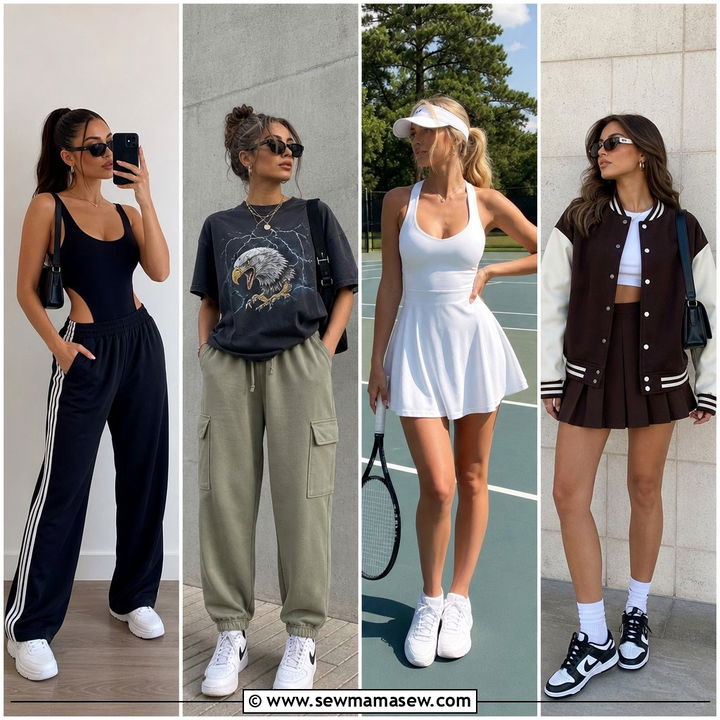 35 Sporty Chic Outfits Ideas for an Effortless Daily Look