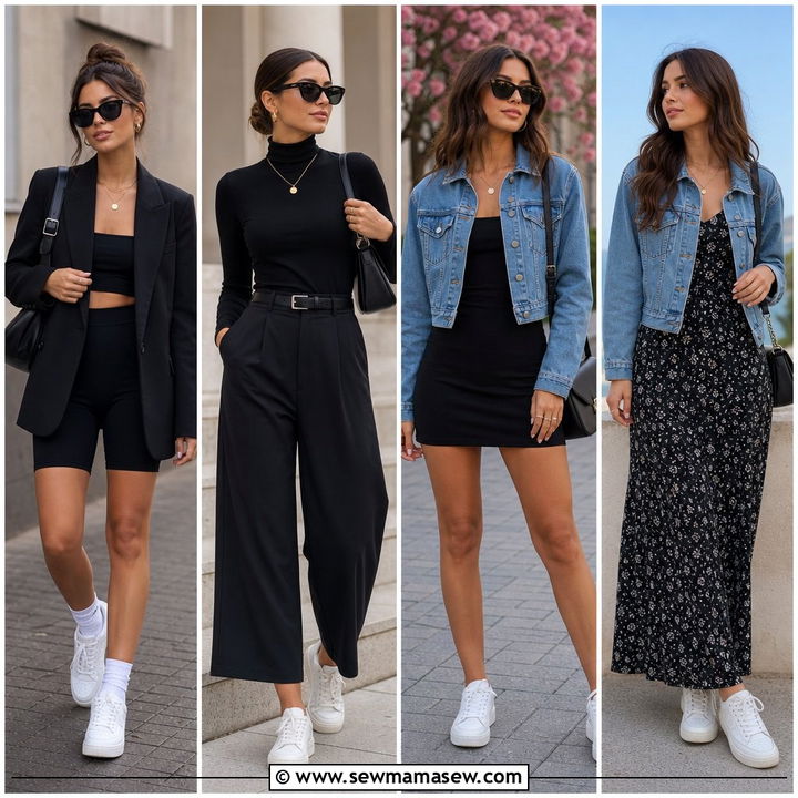 35 Spring Black Outfit Ideas for a Sleek Seasonal Look