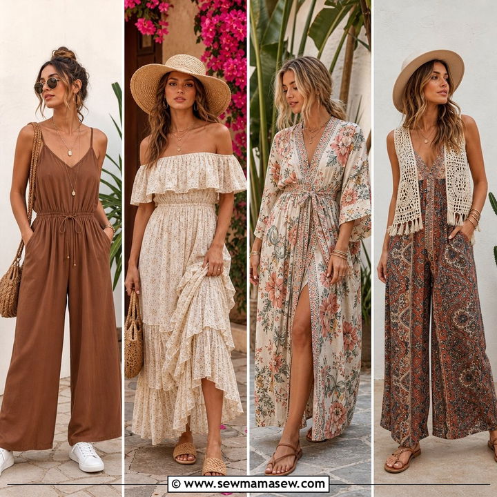 35 Spring Boho Outfit Ideas for a Free-Spirited Look