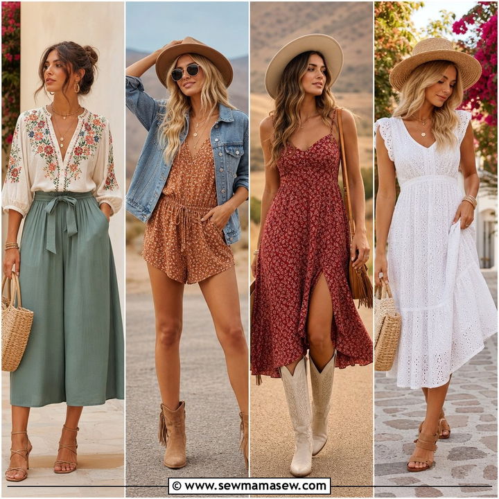 35 Spring Boho Outfits for a Dreamy Free-Spirited Look