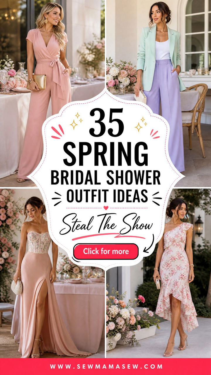 35 Spring Bridal Shower Outfit Ideas to Steal the Show - 35 Spring Bridal Shower Outfit Ideas to Steal the Show