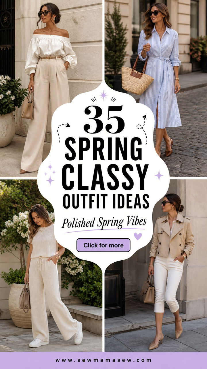 35 Spring Classy Outfit Ideas for a Polished Look - 35 Spring Classy Outfit Ideas for a Polished Look