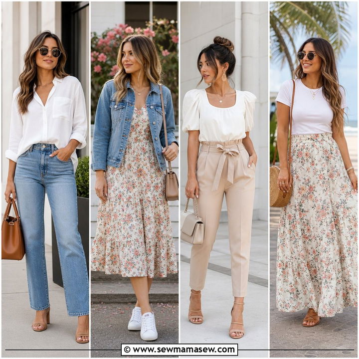 35 Spring Comfortable Outfit Ideas for Easy Style
