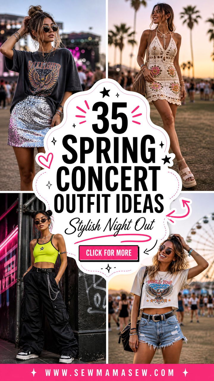 35 Spring Concert Outfit Ideas for a Stylish Night Out - 35 Spring Concert Outfit Ideas for a Stylish Night Out