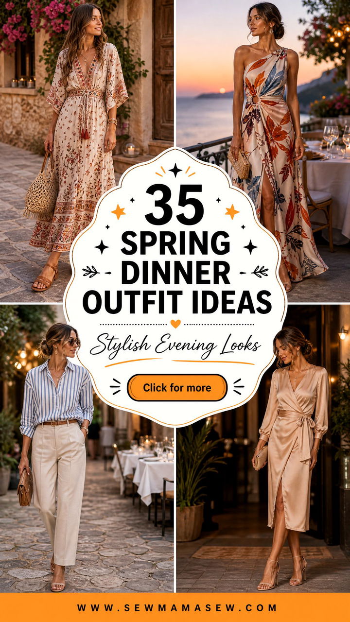 35 Spring Dinner Outfit Ideas for Stylish Evenings - 35 Spring Dinner Outfit Ideas for Stylish Evenings