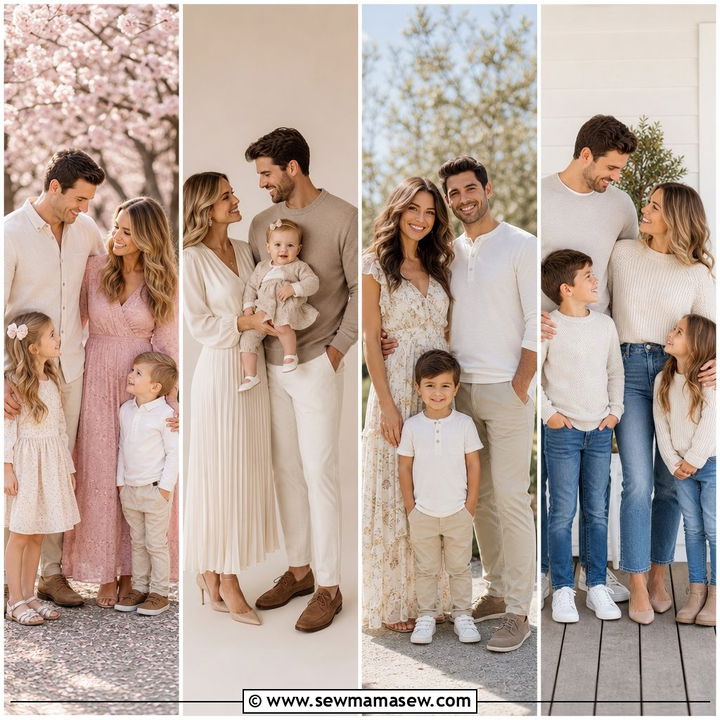 35 Spring Family Photo Outfit Ideas for Picture-Perfect Looks