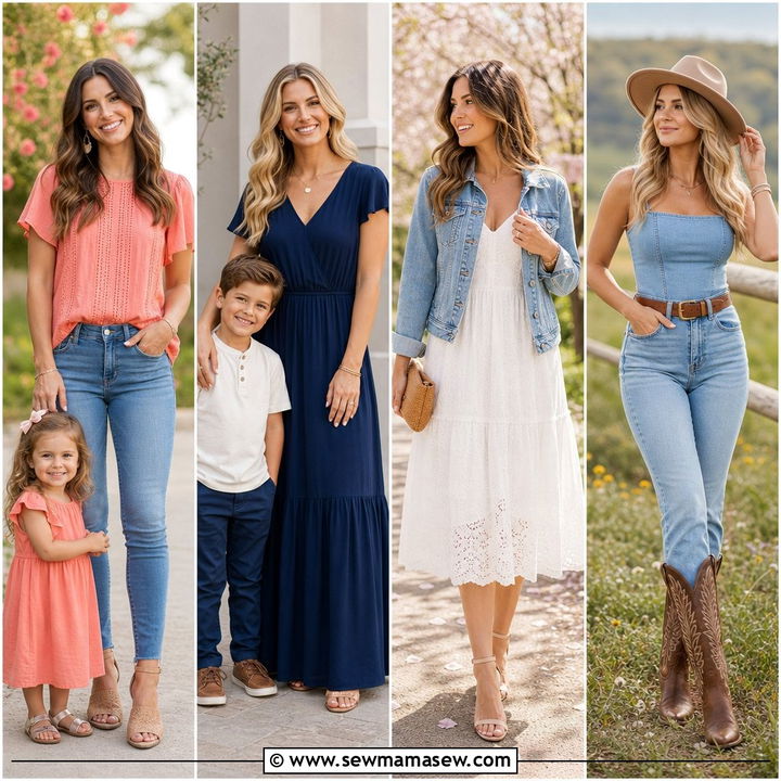 35 Spring Family Photoshoot Outfit Ideas for Picture-Perfect Looks