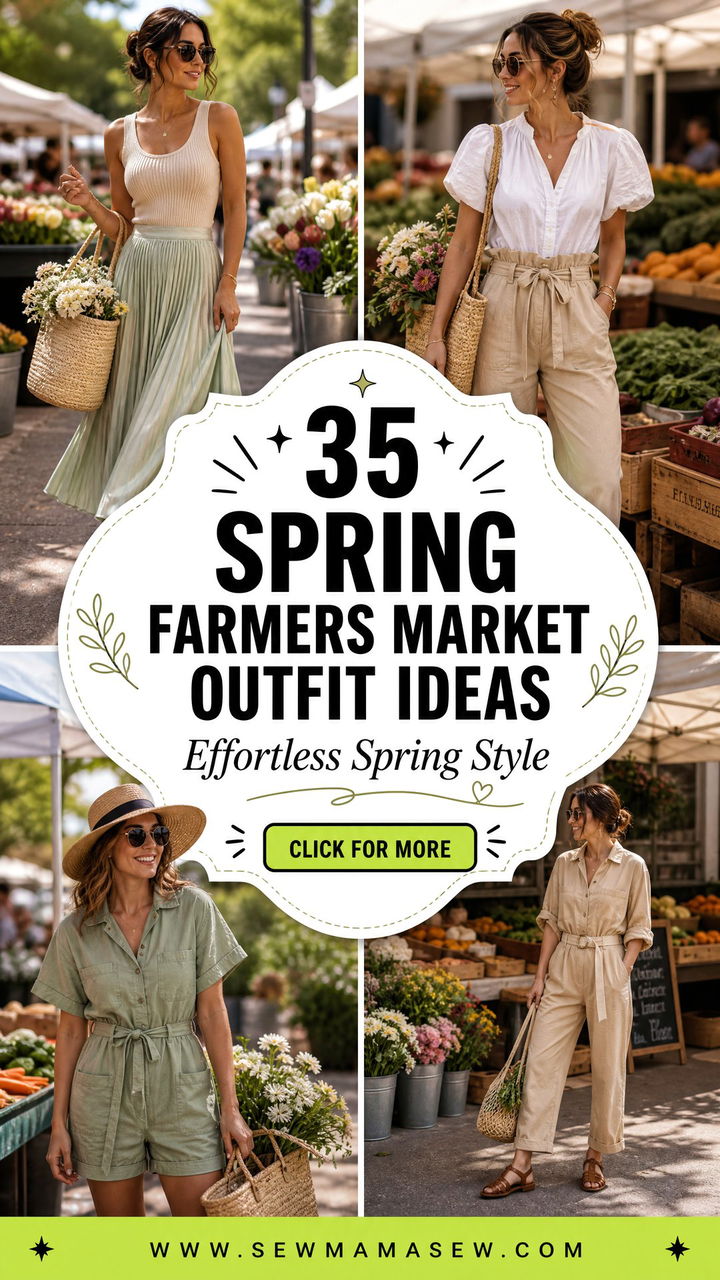 35 Spring Farmers Market Outfit Ideas for Effortless Style - 35 Spring Farmers Market Outfit Ideas for Effortless Style
