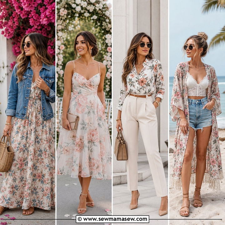 35 Spring Floral Outfit Ideas You'll Love This Season